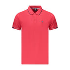 Norway 1963 Red Cotton Men Polo Shirt