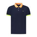 Norway 1963 Blue Cotton Men Polo Shirt