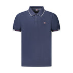 Norway 1963 Blue Cotton Men Polo Shirt