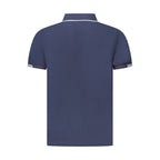 Norway 1963 Blue Cotton Men Polo Shirt
