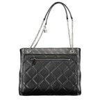 Guess Jeans Black Polyethylene Handbag