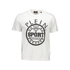 Plein Sport White Cotton T-Shirt