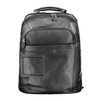 Piquadro Black Nylon Backpack