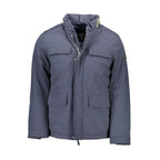 Plein Sport Blue Polyester Men's Jacket