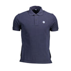 North Sails Blue Cotton Polo Shirt