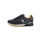 U.S. POLO ASSN. Black Polyester Men Sneaker