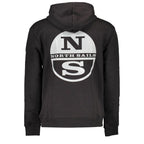 North Sails Black Cotton Men Sweater