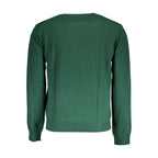 La Martina Green Wool Sweater