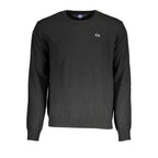 La Martina Black Wool Sweater