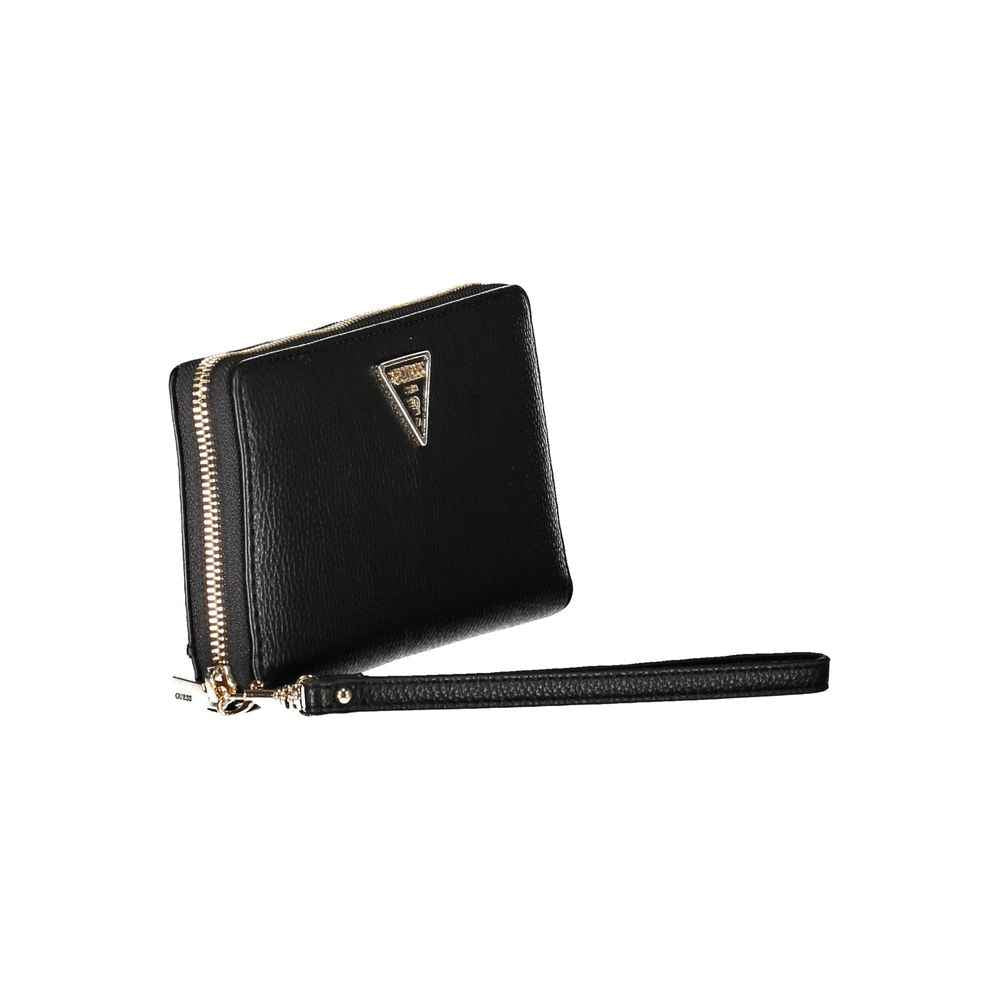 Guess Jeans Black Polyethylene Wallet