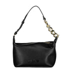 La Martina Black Polyethylene Handbag