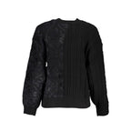 Desigual Black Cotton Sweater