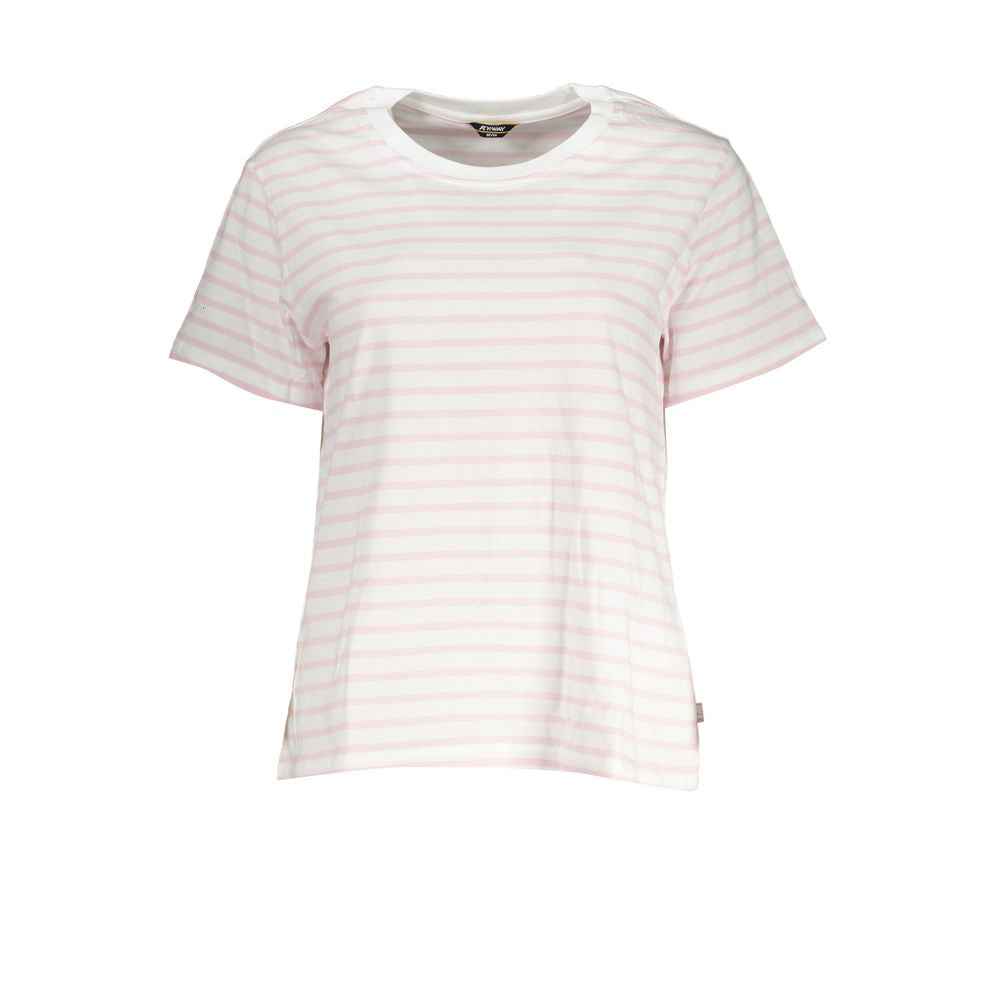K-WAY White Cotton Women T-Shirt