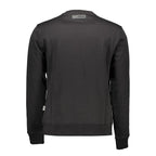 Plein Sport Black Cotton Men Sweater