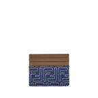 Fendi Denim Card Holder