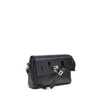 Balenciaga Black Calf Leather Bos Taurus Shoulder Bag