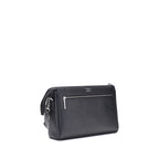 Balenciaga Black Calf Leather Bos Taurus Shoulder Bag