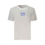Calvin Klein White Cotton Women T-Shirt
