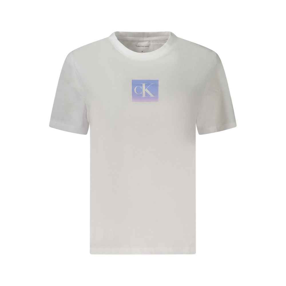 Calvin Klein White Cotton Women T-Shirt