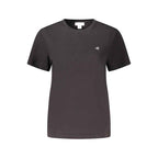 Calvin Klein Black Cotton Women T-Shirt