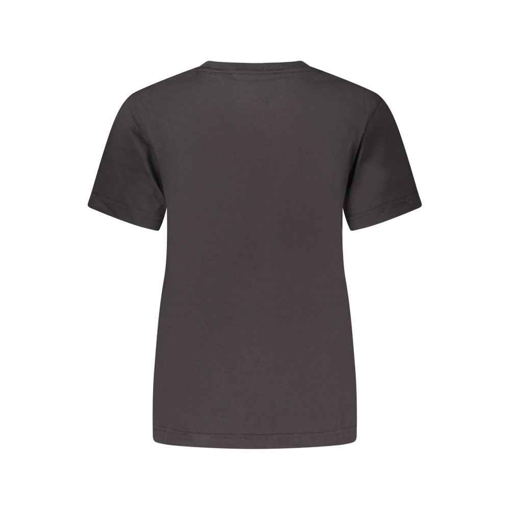 Calvin Klein Black Cotton Women T-Shirt