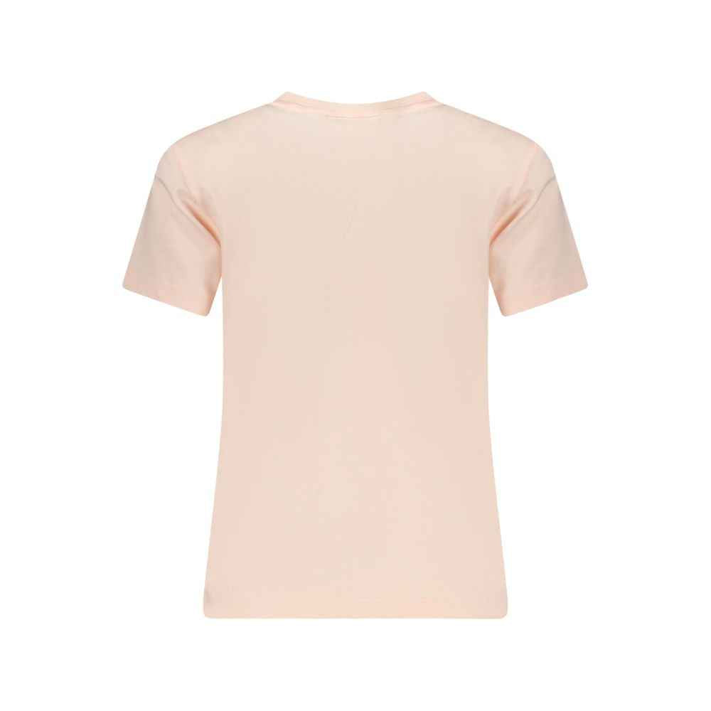 Calvin Klein Pink Cotton Women T-Shirt