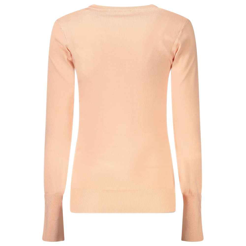 Guess Jeans Pink Viscose Sweater