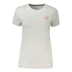 Guess Jeans Gray Cotton T-Shirt