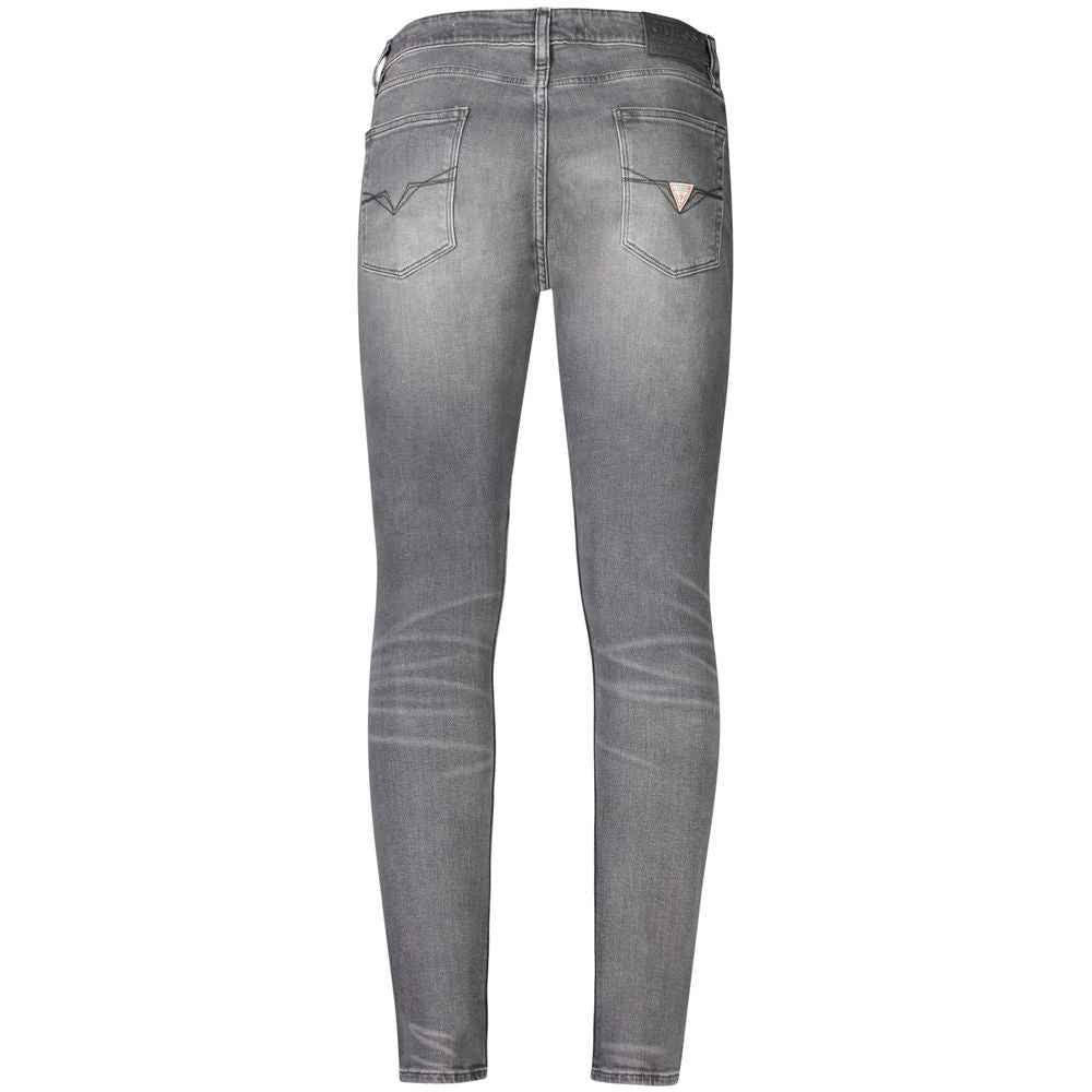 Guess Jeans Gray Cotton Men Jeans