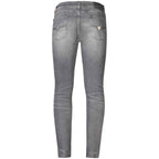 Guess Jeans Gray Cotton Men Jeans