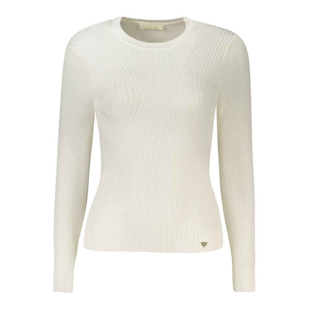 Guess Jeans White Viscose Sweater