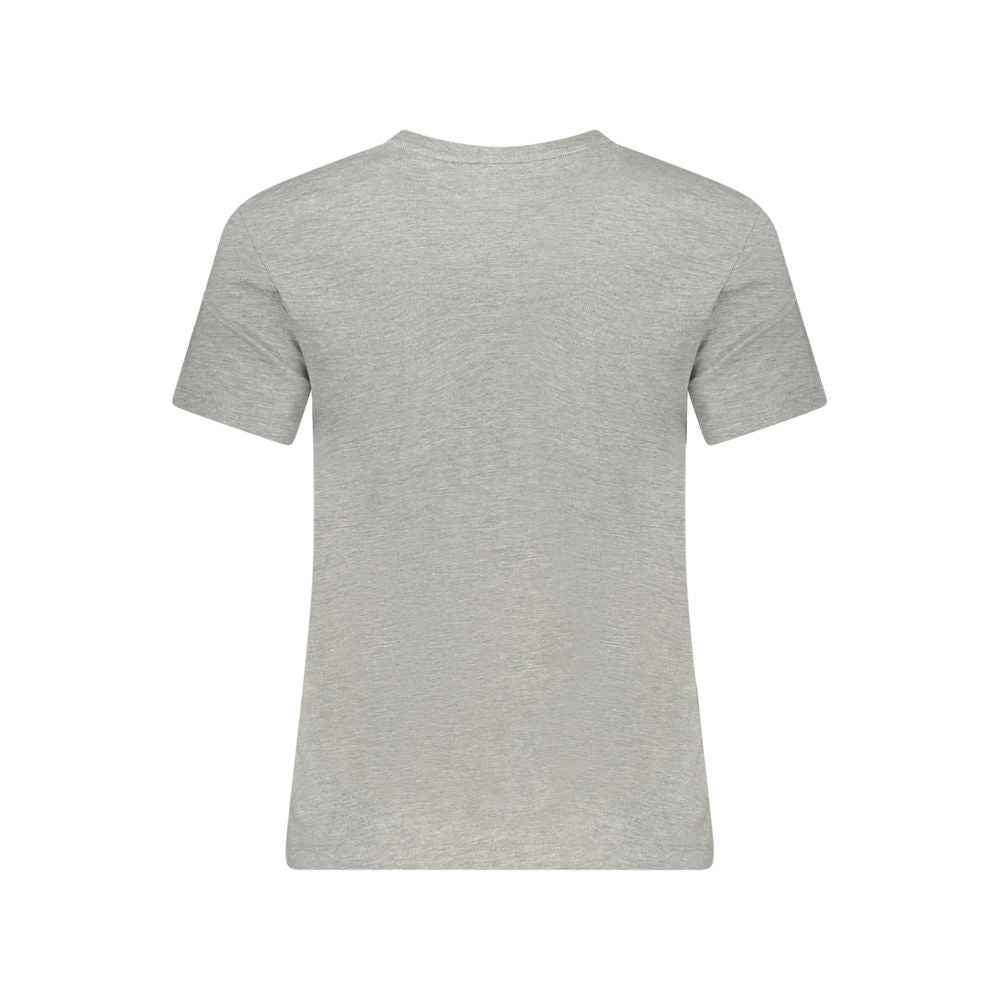 Guess Jeans Gray Organic Cotton Women Top