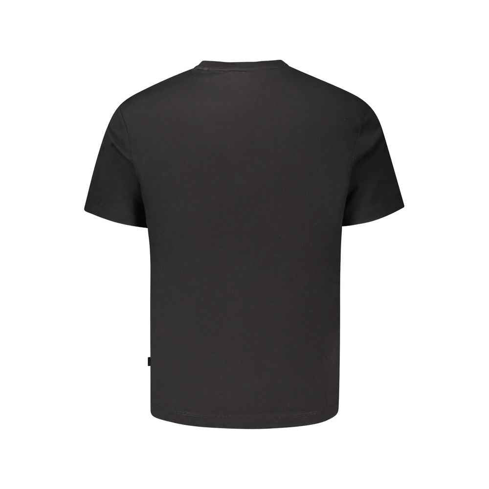 Guess Jeans Black Cotton T-Shirt