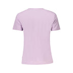 Guess Jeans Purple Cotton Women T-Shirt
