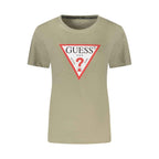 Guess Jeans Green Cotton Women T-Shirt