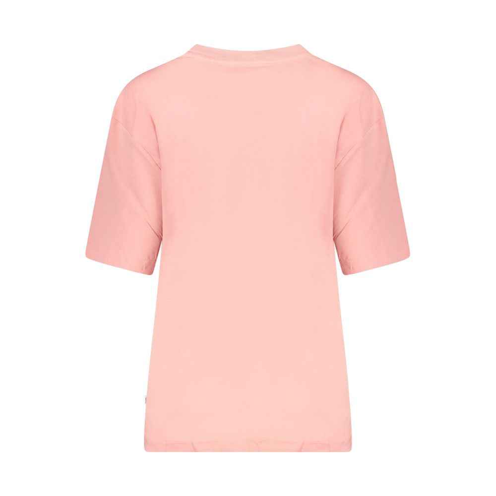 Guess Jeans Pink Cotton Women T-Shirt
