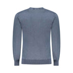 Guess Jeans Blue Cotton Sweater