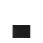 Saint Laurent Black Calf Leather Bos Taurus Cardholder