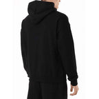 Comme Des Fuckdown Black Cotton Men Hoodie