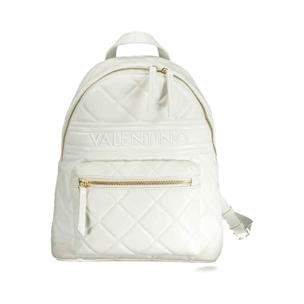 Mario Valentino White Polyethylene Backpack