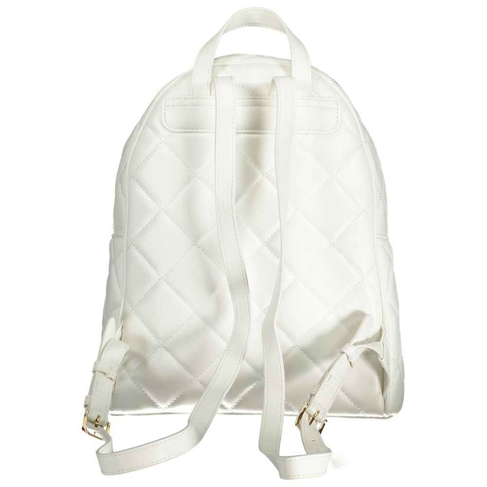 Mario Valentino White Polyethylene Backpack