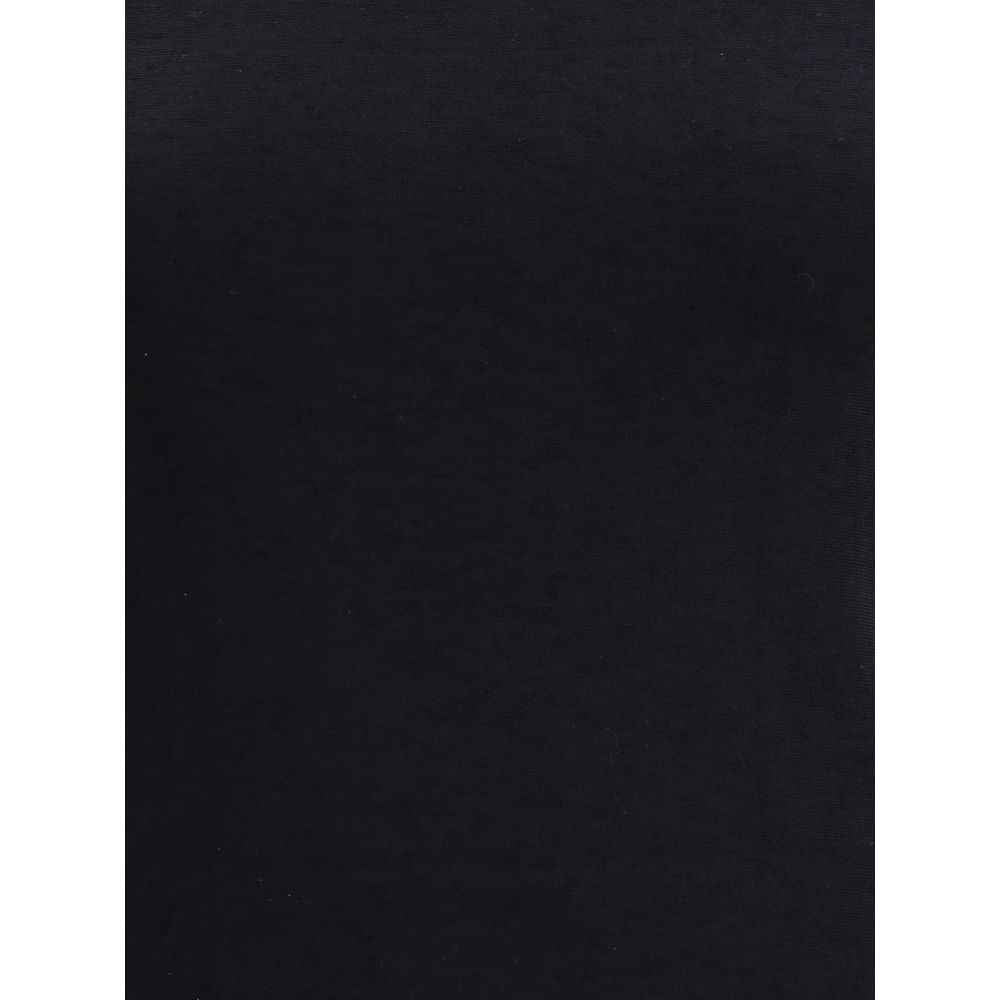 Wolford Black Cotton Sleeveles T-Shirt