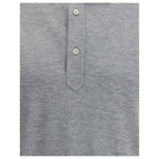Brunello Cucinelli Silk Polo Shirt