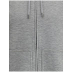 Brunello Cucinelli Gray Cotton Hoodie