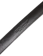 Dolce & Gabbana Brown Leopard Silver Metal Buckle Belt