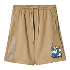 Comme Des Fuckdown Brown Cotton Short