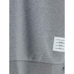 Thom Browne Gray Cotton Sweatshirt