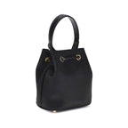 Versace Black Viscose Shoulder Bag