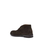 Tod's Brown Calf Leather Bos Taurus Ankle Boots