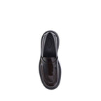 Tod's Brown Rubber Platform Loafers